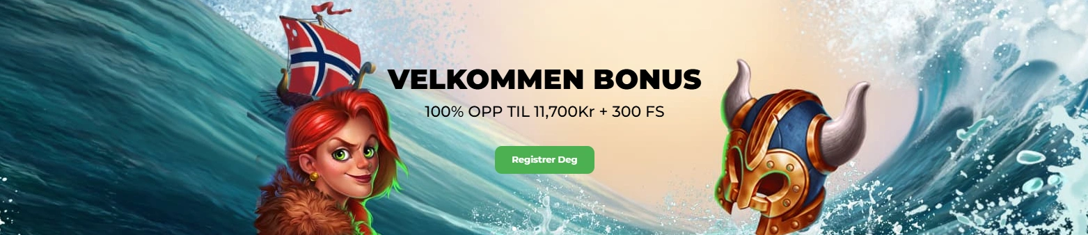velkommen bonus